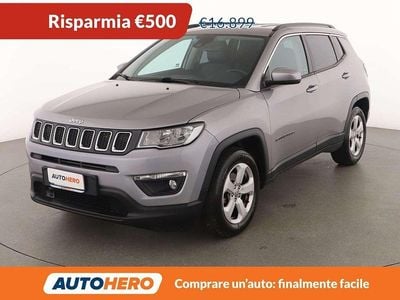 Usata Jeep Compass Longitude 140 CV (102 kW) 2020 Grigio SUV