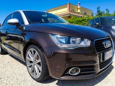 Usata Audi A1 Sportback Ambition 105 CV (77 kW) 2013 Marrone Utilitaria