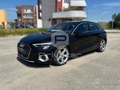 Usata Audi A3 Sportback Advanced 150 CV (110 kW) 2021 Nero Utilitaria