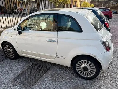 Usata Fiat 500 Pop 75 CV (55 kW) 2008 Marrone Utilitaria