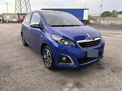 Usata Peugeot 108 72 CV (52 kW) 2019 Bluazzurro Berlina