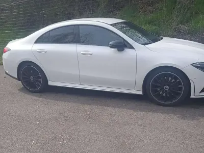 Usata Mercedes CLA200 Premium 163 CV (119 kW) 2019 Bianco Coupé