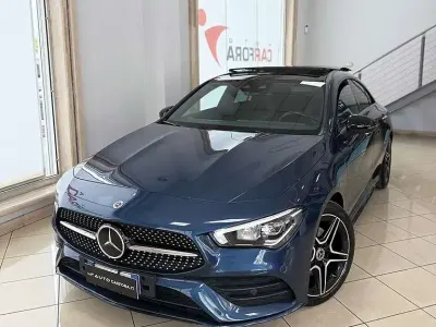 Usata Mercedes CLA200 AMG line 150 CV (110 kW) 2022 Blu Berlina