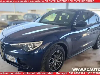 Usata Alfa Romeo Stelvio Executive 179 CV (131 kW) 2018 Bluazzurro SUV