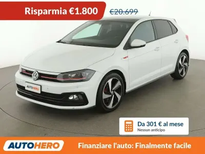 Usata VW Polo GTI 200 CV (147 kW) 2019 Bianco Utilitaria