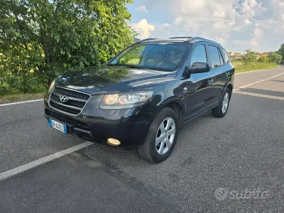 Usata Hyundai Santa Fe 155 CV (114 kW) 2008 Nero SUV