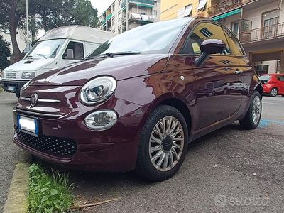 Usata Fiat 500 Lounge 69 CV (50 kW) 2019 Rosso Utilitaria