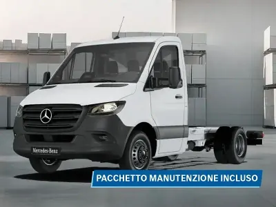 Nuova Mercedes Sprinter 150 CV (110 kW) 2026 Bianco Furgone