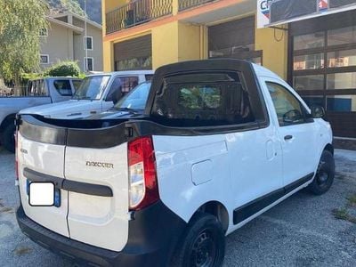 Usata Dacia Dokker 75 CV (55 kW) 2015 Bianco Monovolume