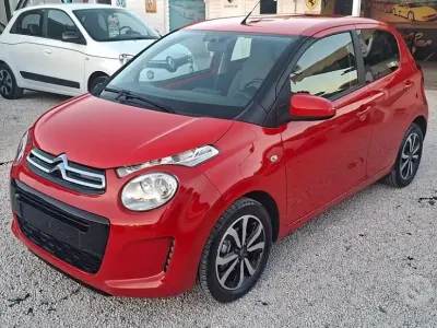 Usata Citroën C1 Shine 69 CV (50 kW) 2018 Rosso Utilitaria