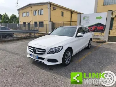 Usata Mercedes C220 Premium 170 CV (125 kW) 2016 Bianco Station wagon