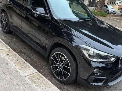 Usata BMW X1 Advantage 150 CV (110 kW) 2016 Nero SUV