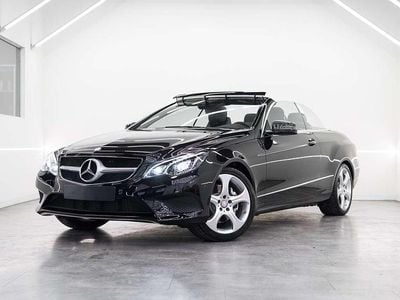 Usata Mercedes E200 184 CV (135 kW) 2015 Nero Cabrio