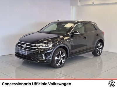 Usata VW T-Roc R-line 150 CV (110 kW) 2022 Nero perla SUV
