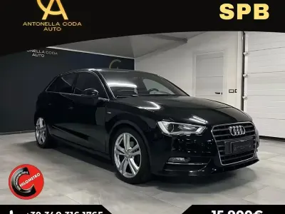 Usata Audi A3 Sport 150 CV (110 kW) 2016 Nero Berlina