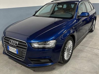 Usata Audi A4 Ambiente 150 CV (110 kW) 2014 Blu Station wagon