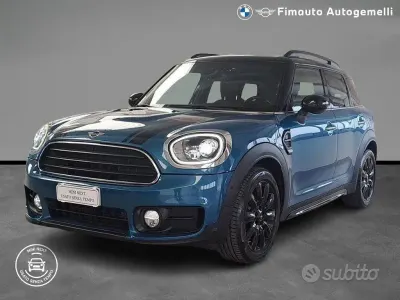 Usata Mini Cooper D Countryman 150 CV (110 kW) 2018 Blu SUV
