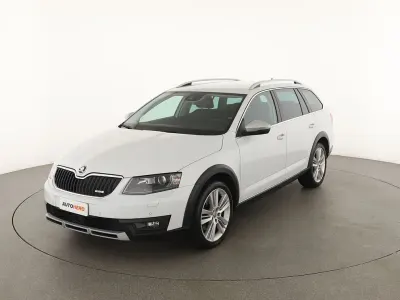 Usata Skoda Octavia Scout 4x4 185 CV (136 kW) 2016 Bianco Station wagon