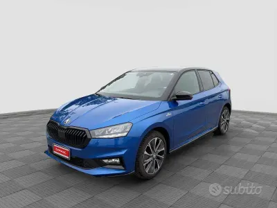 Usata Skoda Fabia Monte Carlo 80 CV (58 kW) 2024 Blu Utilitaria