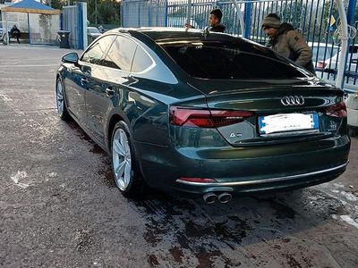 Usata Audi A5 190 CV (139 kW) 2018 Verde Berlina