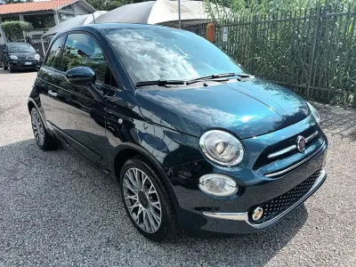 Usata Fiat 500 Lounge 69 CV (50 kW) 2019 Blu Utilitaria