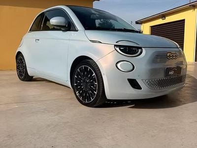 Occasion Fiat 500e La Prima 86 kW (118 PK) 2020 Blauw Cabriolet