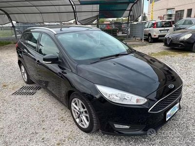 Begagnad Ford Focus Titanium 95 HK (69 kW) 2016 Svart Kombi