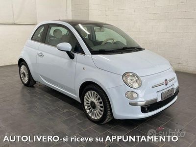 Usata Fiat 500 Lounge 69 CV (50 kW) 2008 Azzurro Utilitaria
