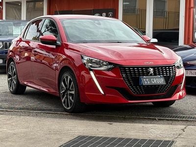Usata Peugeot 208 101 CV (74 kW) 2019 Rosso Utilitaria