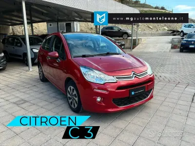 Usata Citroën C3 95 CV (69 kW) 2014 Rosso Berlina