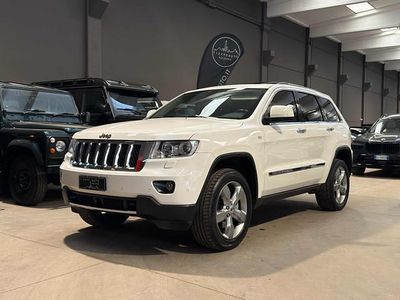 Usata Jeep Grand Cherokee Overland 241 CV (177 kW) 2011 Bianco metallizzato SUV