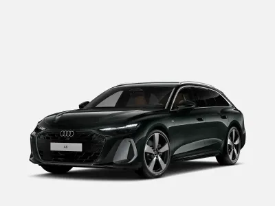 Nuova Audi A6 S-Line 299 CV (219 kW) 2026 Verde midnight metallizzato Station wagon