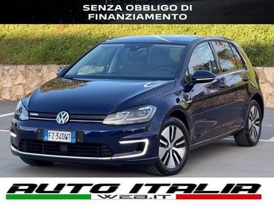 Usata VW e-Golf R 100 kW (136 CV) 2020 Blu Utilitaria