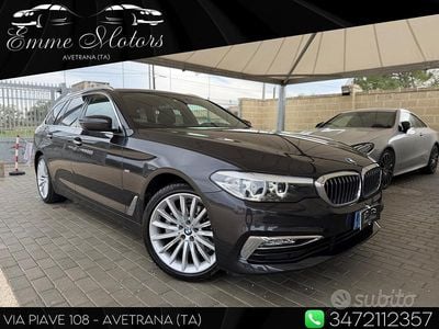 Usata BMW 520 Luxury Line 190 CV (139 kW) 2018 Grigio Station wagon
