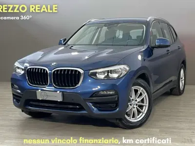 Usata BMW X3 Advantage 190 CV (139 kW) 2021 Blu/azzurro SUV