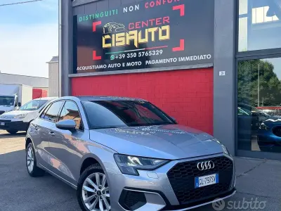 Usata Audi A3 Advanced 116 CV (85 kW) 2022 Grigio Berlina