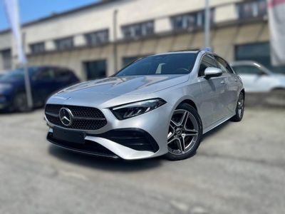 Usata Mercedes A180 AMG line 116 CV (85 kW) 2023 Argento metallizzato Berlina