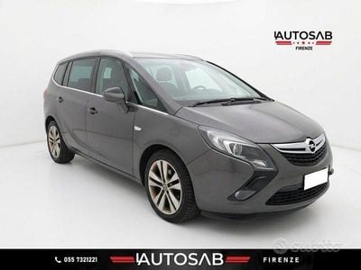 Usata Opel Zafira Tourer Cosmo 131 CV (96 kW) 2012 Nero Monovolume