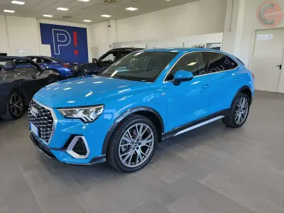 Usata Audi Q3 S-Line 150 CV (110 kW) 2021 Blu/azzurro SUV