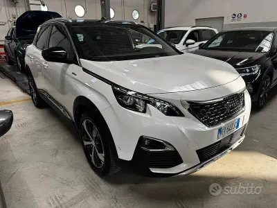 Brugt Peugeot 3008 GT-line 131 HK (96 kW) 2018 Hvid SUV