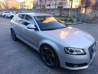 Usata Audi A3 Sportback 140 CV (102 kW) 2009 Grigio Utilitaria