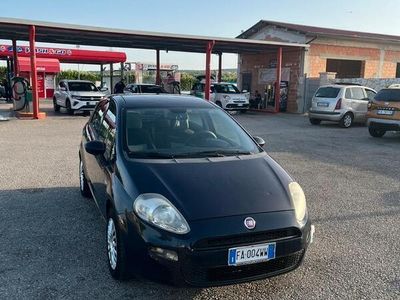 Usata Fiat Punto 75 CV (55 kW) 2015 Blu Utilitaria