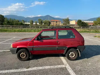 Usata Fiat Panda 4x4 54 CV (39 kW) 1996 Rosso Utilitaria