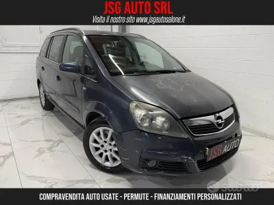 Usata Opel Zafira Enjoy 120 CV (88 kW) 2006 Grigio Monovolume