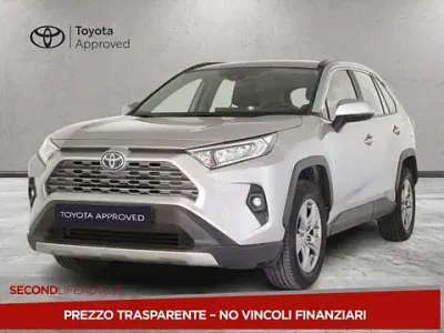 Usata Toyota RAV4 Hybrid Active 218 CV (160 kW) 2022 Grigio SUV