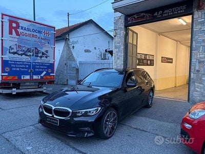 Usata BMW 320 Advantage 190 CV (139 kW) 2019 Nero Station wagon