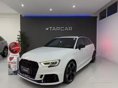 Usata Audi RS3 400 CV (294 kW) 2018 Bianco Berlina