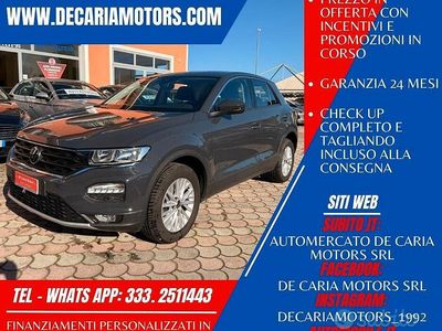 Usata VW T-Roc Sportline 150 CV (110 kW) 2021 Grigio SUV