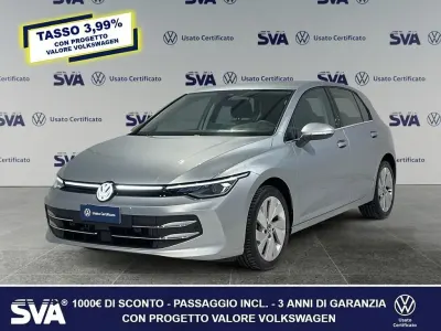 Usata VW Golf VIII Style 150 CV (110 kW) 2025 Grigio Berlina