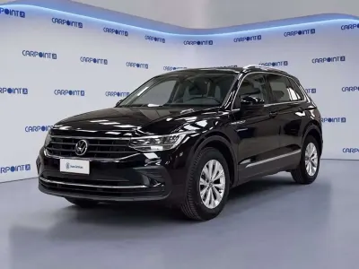Usata VW Tiguan Life 150 CV (110 kW) 2021 Nero SUV